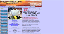 Desktop Screenshot of coolclothingusa.com