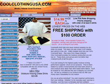 Tablet Screenshot of coolclothingusa.com